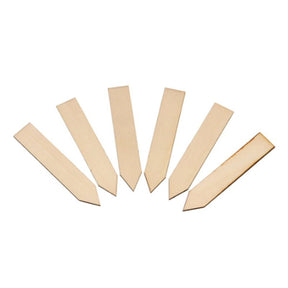 Gardman 10cm Wooden Plant Labels (Pack of 25) - Old Railway Line Garden Centre