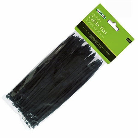 Gardman 20cm Medium Cable Ties (Pack of 100) - Old Railway Line Garden Centre