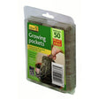 Gardman 3cm Growing Pockets - Peat Free Refill Pack (Pack of 50) - Old Railway Line Garden Centre