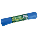 Garland 35 Litre Blue Rubble Sacks (5 Per Roll) - Old Railway Line Garden Centre