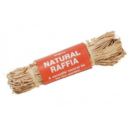 Garland 50g Natural Raffia - Old Railway Line Garden Centre