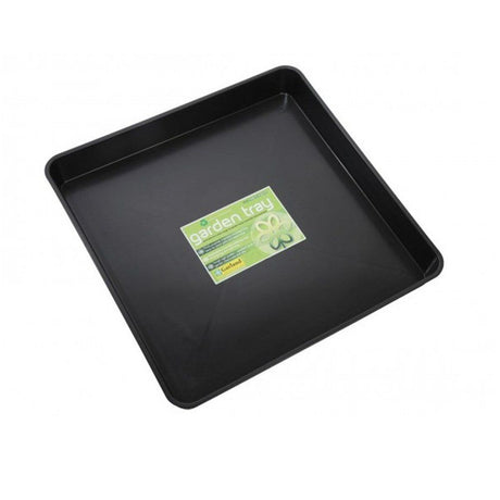 Garland 59cm Black Square Garden Tray - Old Railway Line Garden Centre