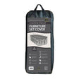Garland Black 10 Seater Rectangular Set Cover - Old Railway Line Garden Centre