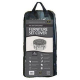 Garland Black 4 - 6 Seater Round Furniture Set Cover - W1396 - Old Railway Line Garden Centre