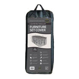 Garland Black 6 Seater Rectangular Furniture Set Cover - Old Railway Line Garden Centre