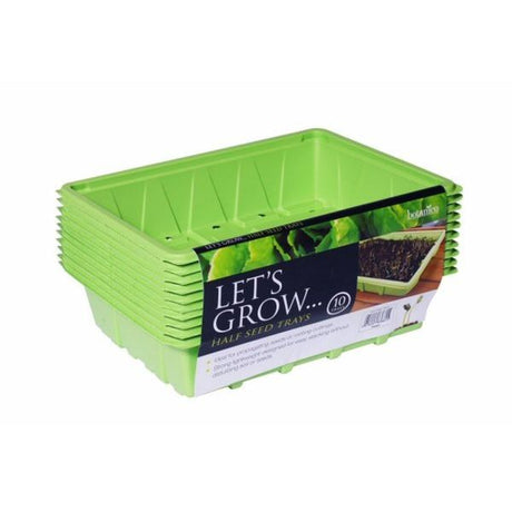 Garland Half Seed Trays (Pack of 5) - Old Railway Line Garden Centre