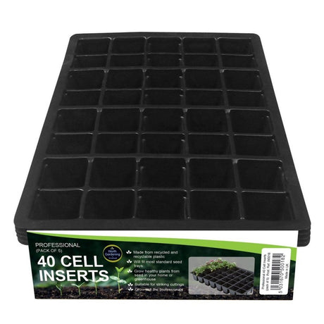 Garland Professional 40 Cell Inserts (Pack of 5) - Old Railway Line Garden Centre