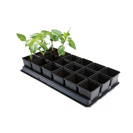 Garland Professional Vegetable Tray with 18 Square Pots - Old Railway Line Garden Centre
