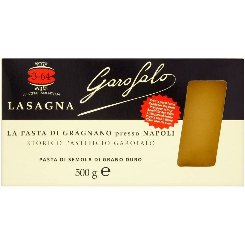 Garofalo Lasagne Dry Pasta Sheets 500g - Old Railway Line Garden Centre