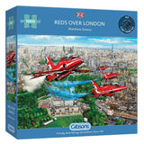 Gibsons Games 1000 Piece 'Reds Over London' Jigsaw Puzzle - Old Railway Line Garden Centre