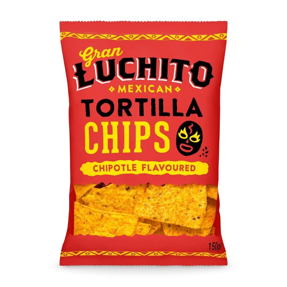 Gran Luchito 150g Mexican Chipotle Tortilla Chips - Old Railway Line Garden Centre
