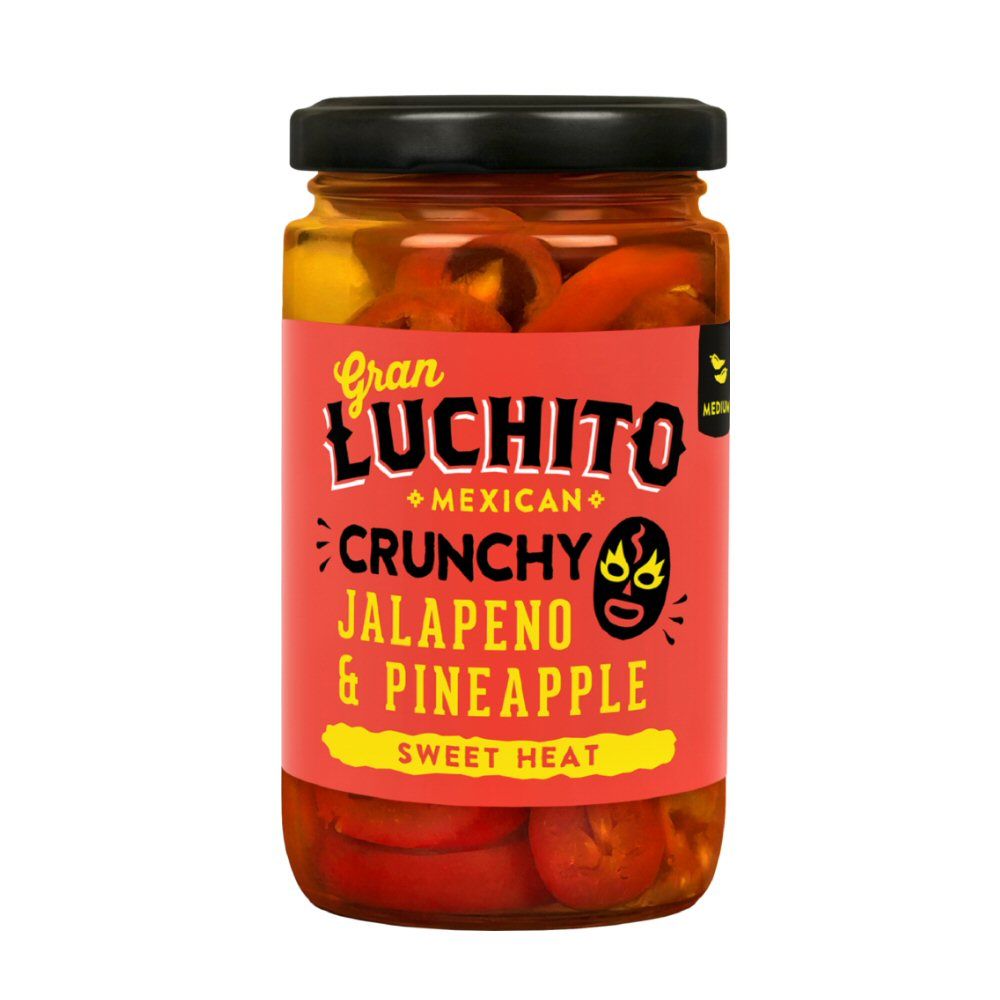 Gran Luchito 215g Crunchy Jalapenos & Pineapple Taco Topping