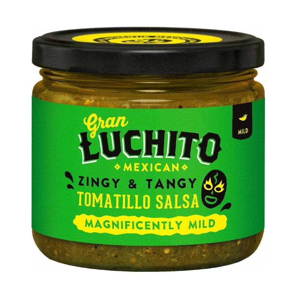 Gran Luchito Tangy Tomatillo Salsa 300g - Old Railway Line Garden Centre