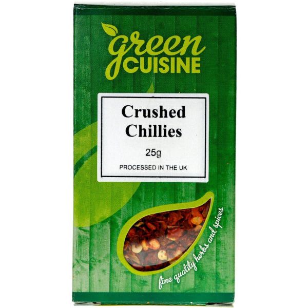 Green Cuisine 25g Crushed Chillies - Old Railway Line Garden Centre