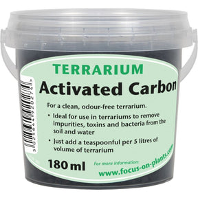 Growth Technology 180ml Terrarium Activated Carbon (Charcoal) - Old Railway Line Garden Centre