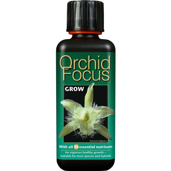 Growth Technology 300ml Orchid Focus Grow Nutrients - Old Railway Line Garden Centre