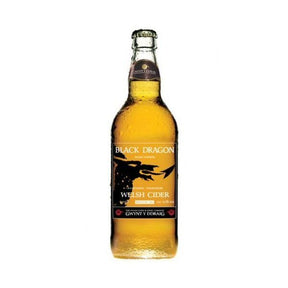 Gwynt Y Ddraig Black Dragon Welsh Cider - 500ml - Old Railway Line Garden Centre