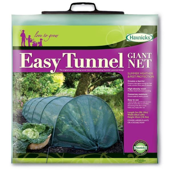 Haxnicks Giant Easy Net Tunnel - Old Railway Line Garden Centre