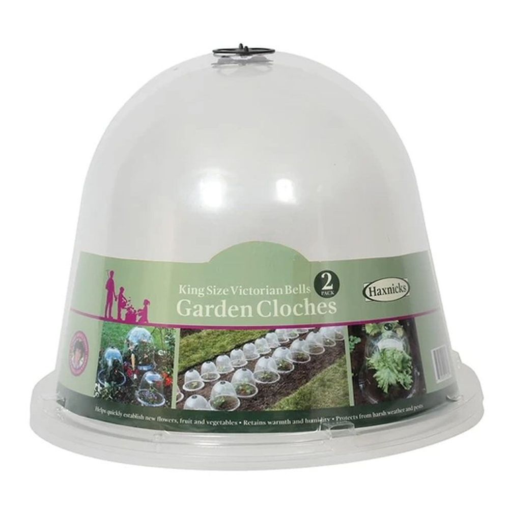 Haxnicks King Size Victorian Bell Cloches (Pack of 2) - Old Railway Line Garden Centre