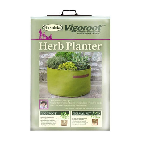 Haxnicks Vigoroot Herb Planter - Old Railway Line Garden Centre