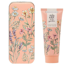 Heathcote & Ivory 100ml In The Garden Hand Cream in Embossed Gift Tin - Old Railway Line Garden Centre