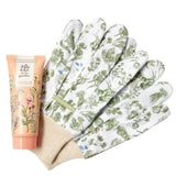 Heathcote & Ivory In The Garden Gardening Gloves & Hand Cream Gift Set - Old Railway Line Garden Centre