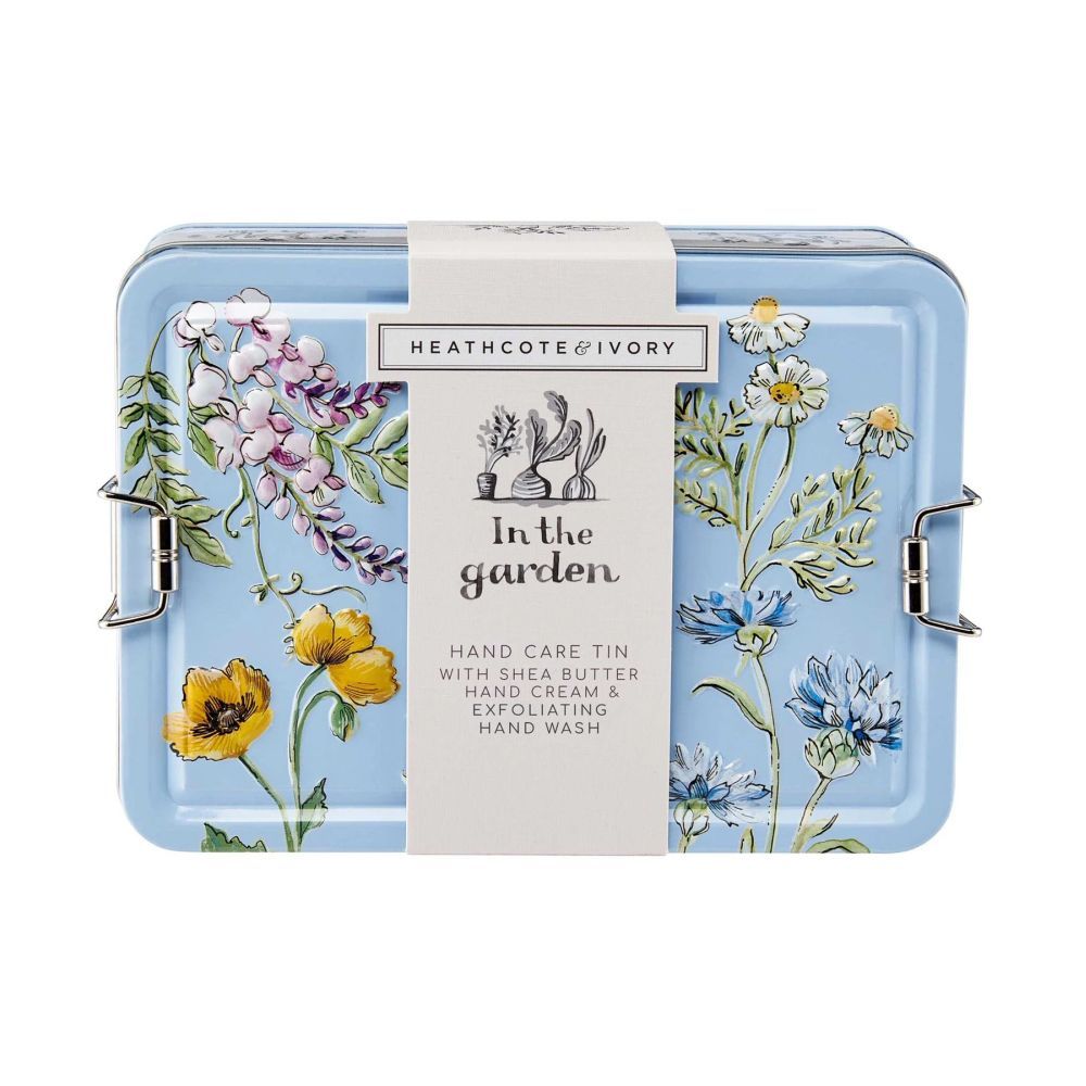 Heathcote & Ivory In The Garden Hand Care & Essentials Gift Tin - Old Railway Line Garden Centre