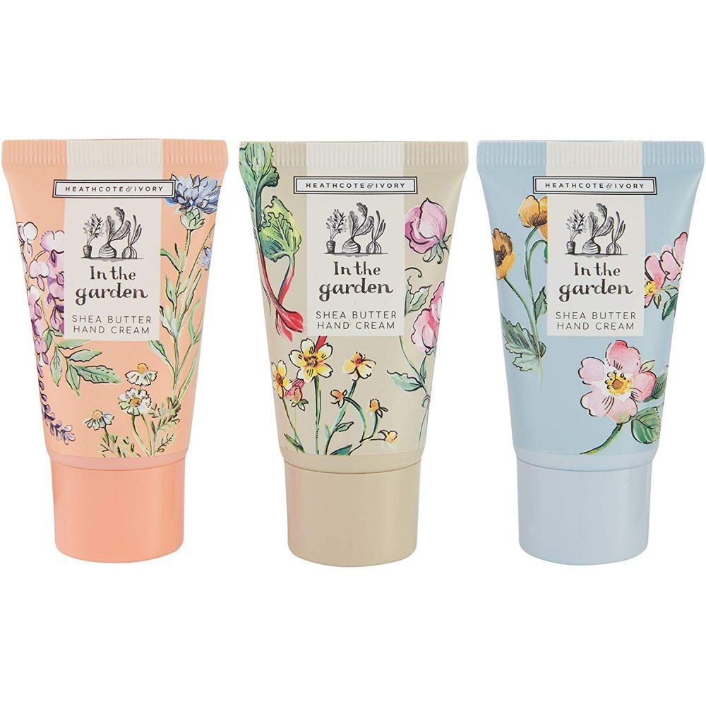 Heathcote & Ivory In The Garden Hand Cream Trio - Old Railway Line Garden Centre