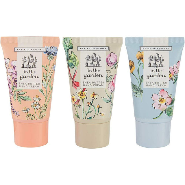 Heathcote & Ivory In The Garden Hand Cream Trio - Old Railway Line Garden Centre