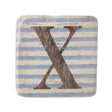 Heaven Sends Letter X Coaster - Old Railway Line Garden Centre