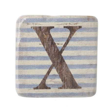 Heaven Sends Letter X Coaster - Old Railway Line Garden Centre