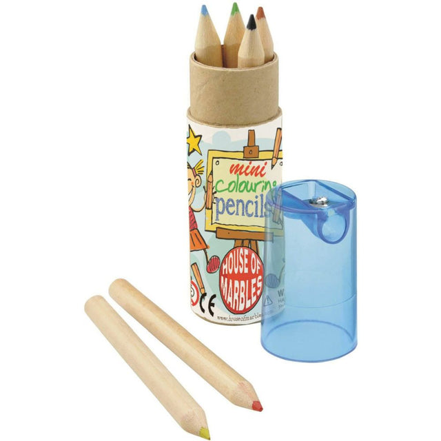 House of Marbles Mini Colouring Pencils - Old Railway Line Garden Centre