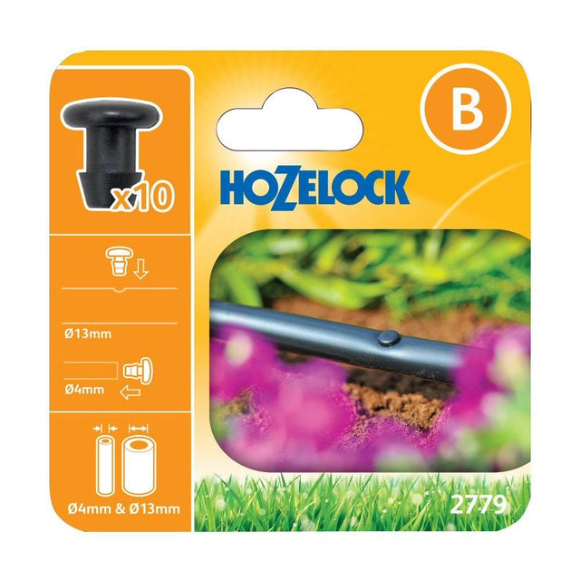 Hozelock 13mm Blanking Plugs (Pack of 10) - Old Railway Line Garden Centre
