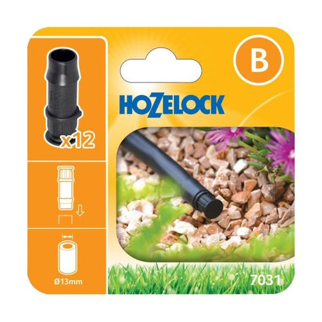 Hozelock 13mm End Caps (Set of 12) 7031 - Old Railway Line Garden Centre
