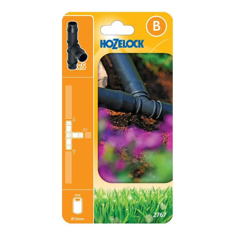Hozelock 13mm T - Piece Connectors (5 - Pack) - Old Railway Line Garden Centre