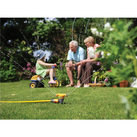 Hozelock 177m² Round Water Sprinkler - Old Railway Line Garden Centre