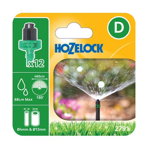 Hozelock 180 Degree Micro Sprinkler (Pack of 12) 2791 - Old Railway Line Garden Centre