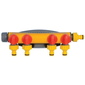 Hozelock 4 Way Tap Connector - Old Railway Line Garden Centre