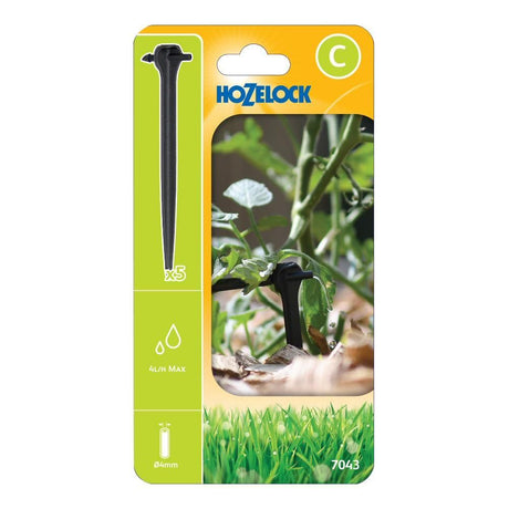 Hozelock Asta End - of - Line Pressure Compensating Dripper Spikes (Pack of 5) 7043 - Old Railway Line Garden Centre