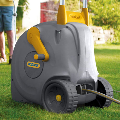 Hozelock Wheeled Fast Cart with 40m Hose - Old Railway Line Garden Centre