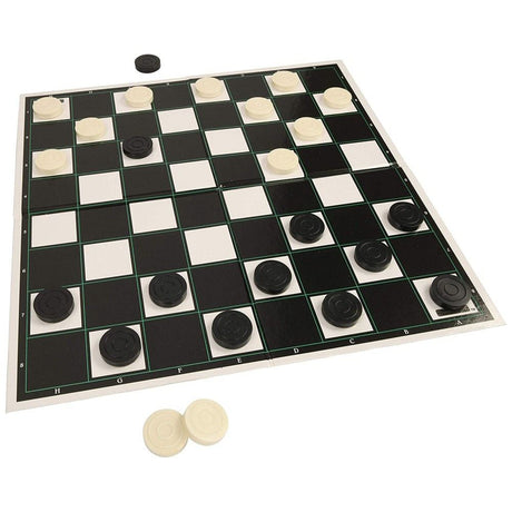 HTI Toys Draughts Set Board Game - Old Railway Line Garden Centre