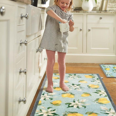 Hug Rug 150cm Lemons & Lillies Rug - Old Railway Line Garden Centre