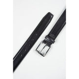 Ibex 35mm Stitched Leather Belt - Black - Old Railway Line Garden Centre