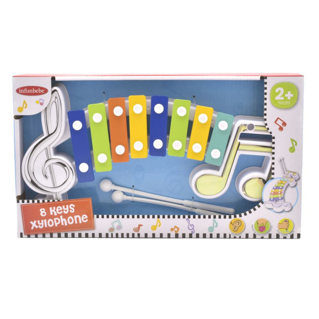 Infunbebe 8 Keys Xylophone - Old Railway Line Garden Centre