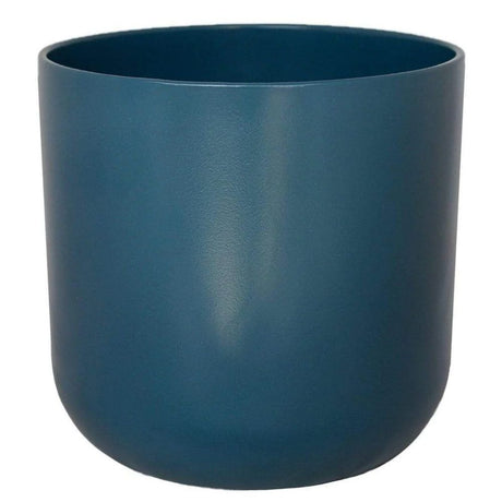 Ivyline 11.5cm Navy Lisbon Planter - Old Railway Line Garden Centre