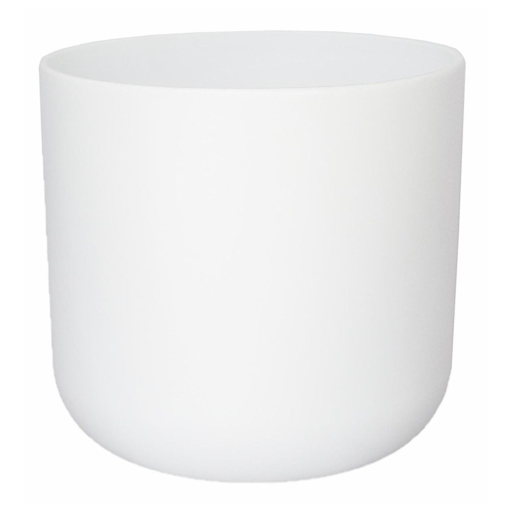 Ivyline 18.5cm White Lisbon Planter - Old Railway Line Garden Centre