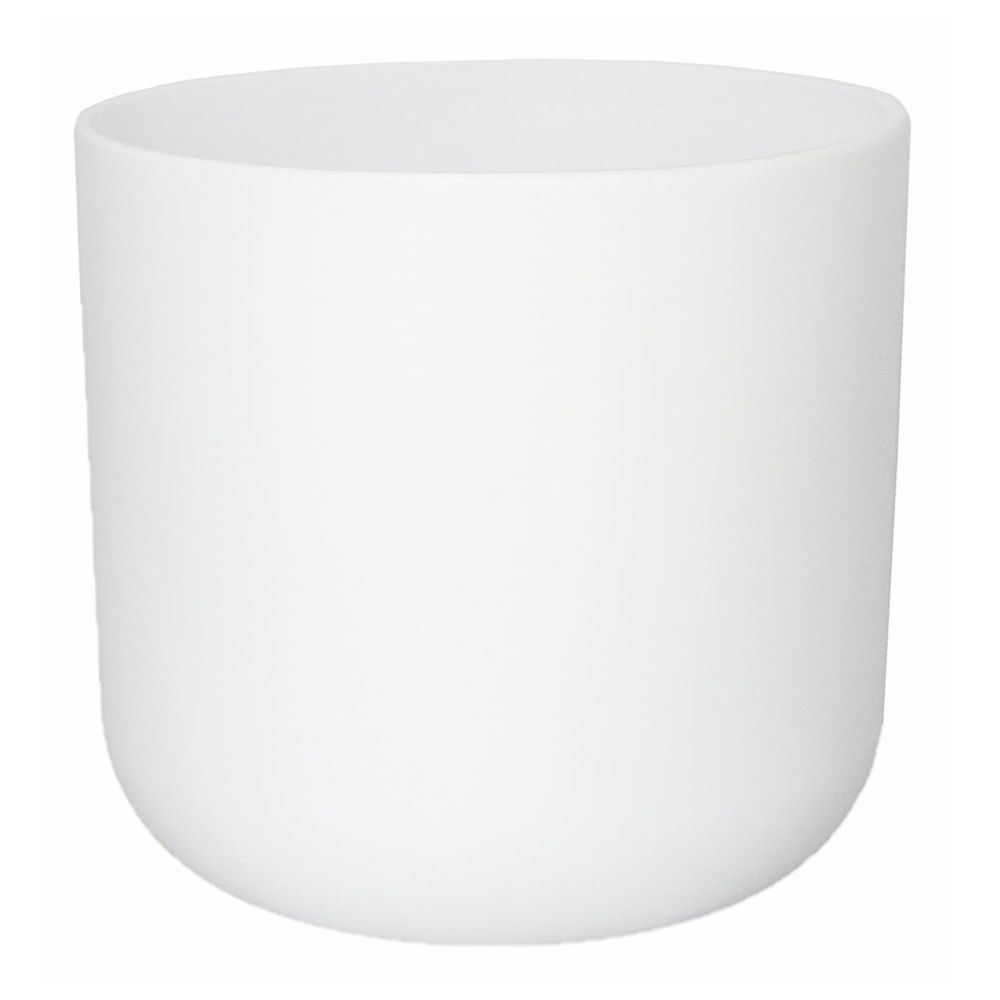 Ivyline 24cm White Lisbon Planter - Old Railway Line Garden Centre