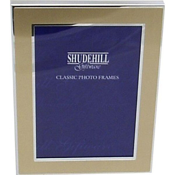 Joe Davies 5x7 Gold & Sliver Plated Photo Frame - Old Railway Line Garden Centre