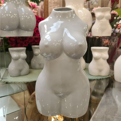 Joe Davies Desire 28cm Grey Body Vase - Old Railway Line Garden Centre