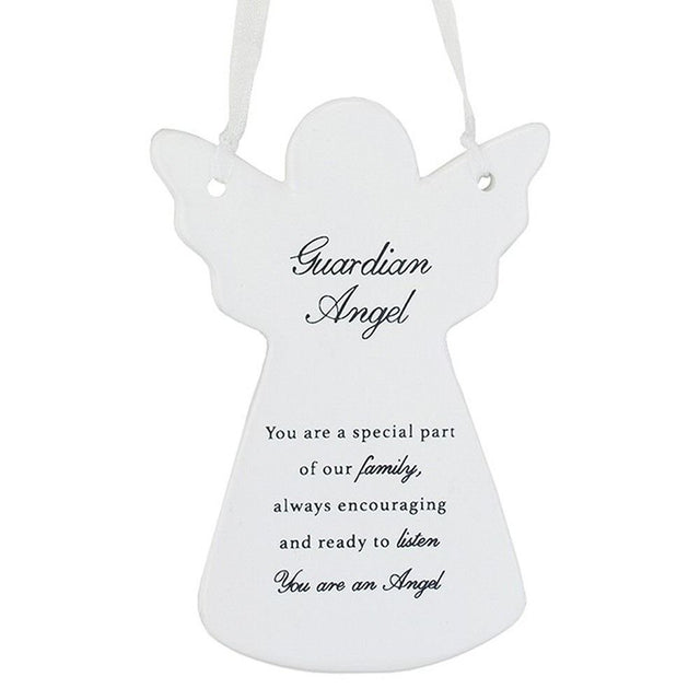 Joe Davies Guardian Angel Hanging Plaque - Old Railway Line Garden Centre